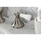 Kingston Brass KC7068PL Widespread Bathroom Faucet with Brass Pop-Up, Brushed Nickel KC7068PL - alternate 2